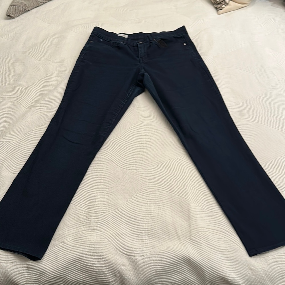 GAP pants size 28 navy blue cotton